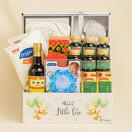 Hello little One Baby and Mother care Hamper: Hampers Singapore