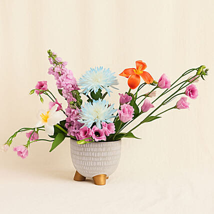 Blooms Radiance Vase: Flower Vase Arrangement