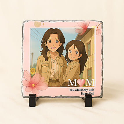 Personalised Ghibli Photo Frame for Mom: Personalised Photo Frames