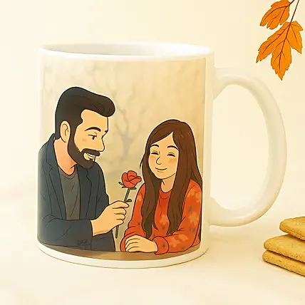 Personalise Your Ghibli Special Couple Mug: Personalised Ghibli Style Gifts