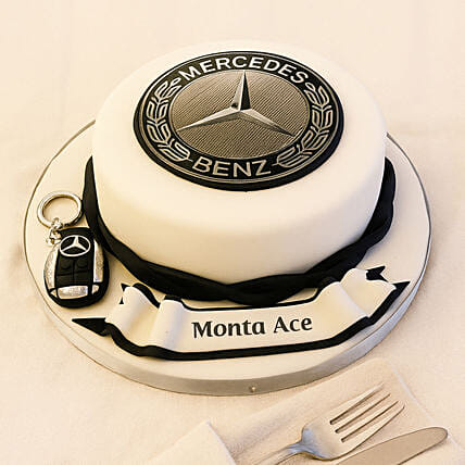 The Ultimate Mercedesbenz Cake: Eggless Cakes