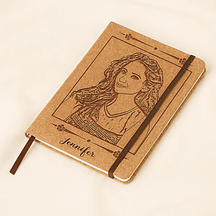 Personalized Name and Photo Notebook: Women's Day Gifts
