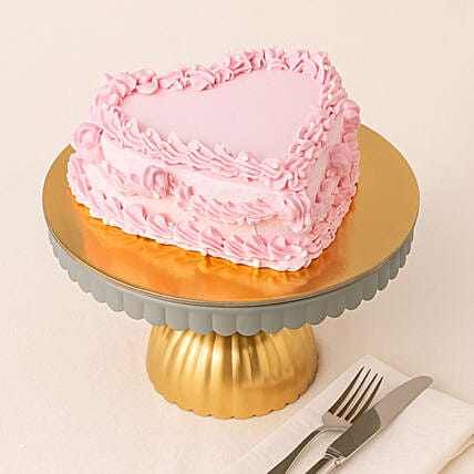 Heart Shape Designer Cake: Red Velvet Cakes