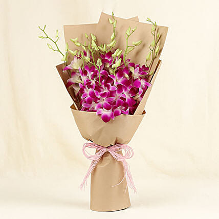 Beautiful Royal Orchids Bunch: Housewarming Gifts Singapore
