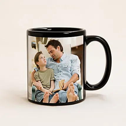 Personalized Black Coffee Mug: Classic Personalised Mugs