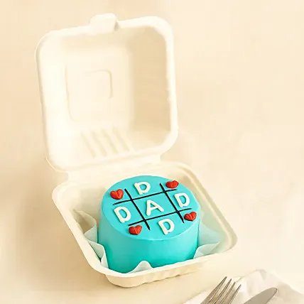 Fathers Day Mini Cake 4 inches: Father's Day Cake