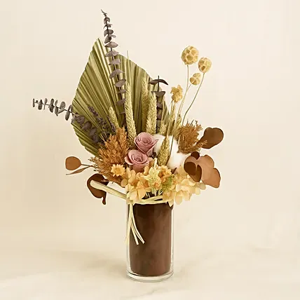 Queen of Faraway Land Floral Vase: Artificial Flower Arrangements