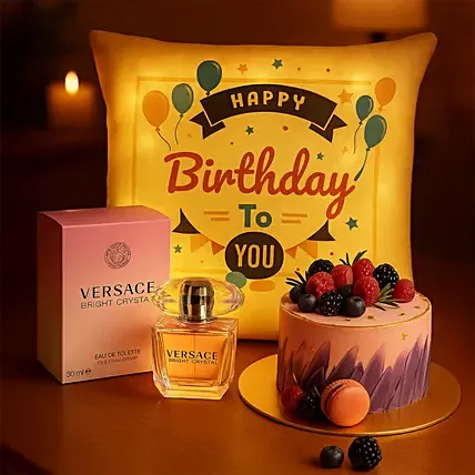 Cake and Perfume Birthday Bundle: 