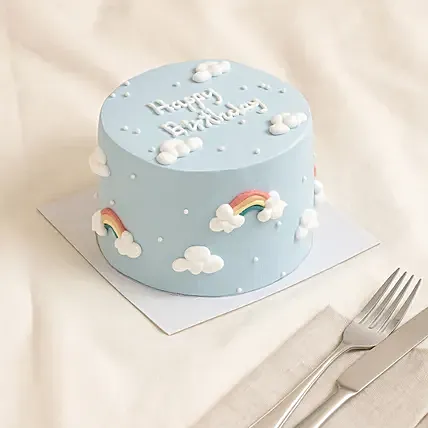 Clouds and Rainbow Cake: Designer Cakes