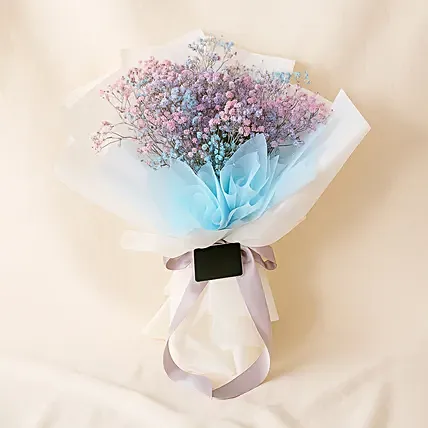 Colourful Gypsophila Bunch: Just Because Gifts