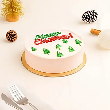 Merry Christmas Happiness Cake: 