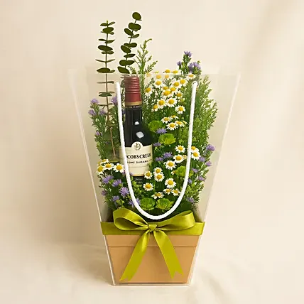 Jacob's Creek Wine Flower Bag: CNY Flowers