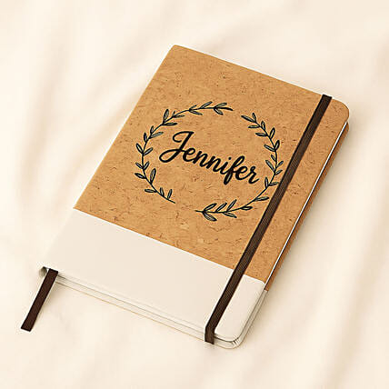 Personalized A 5 Cork Cover Notebook: Children's Day Gifts