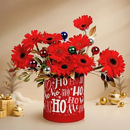 Holiday Sparkles Flower Box: Christmas Gifts for Colleagues