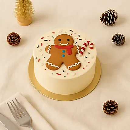 Ginger Man Holiday Cake: Red Velvet Cakes