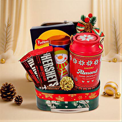Festive Choco Christmas Hamper: Christmas Chocolates