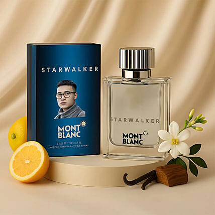 Personalised Montblanc Starwalker Perfume for Him: Personalised Gifts Singapore