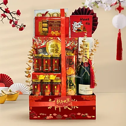 Festive Spirit Hamper: CNY Wine Hampers
