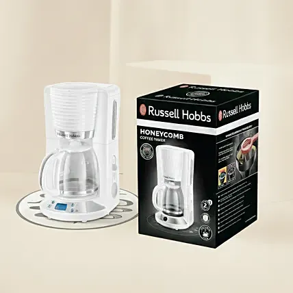 Russell Hobbs Inspire White Coffee Maker: Gift Ideas For Boss