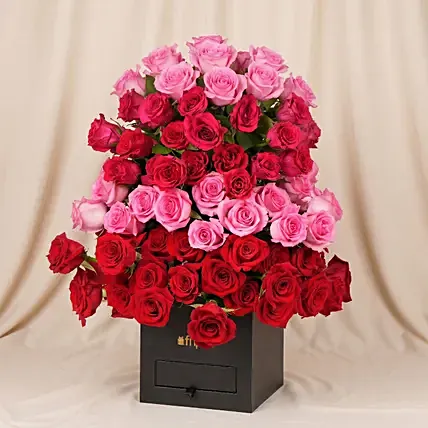 Valentine&rsquo;s Day Roses Grand Floral Arrangement: Valentine's Day Flower Arrangements