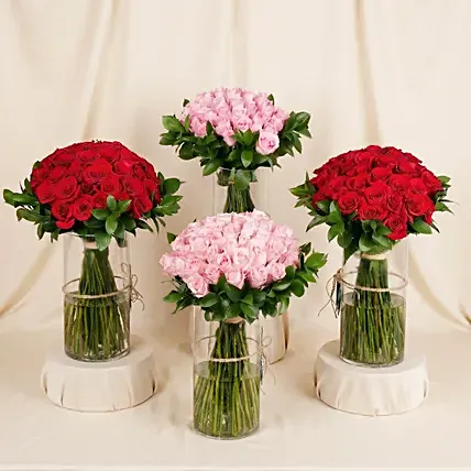 Valentines 160 Roses Arrangement: For Boyfriend