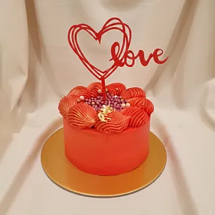 Love Expression Valentine Chocolate Cake: Valentine's Day Gifts