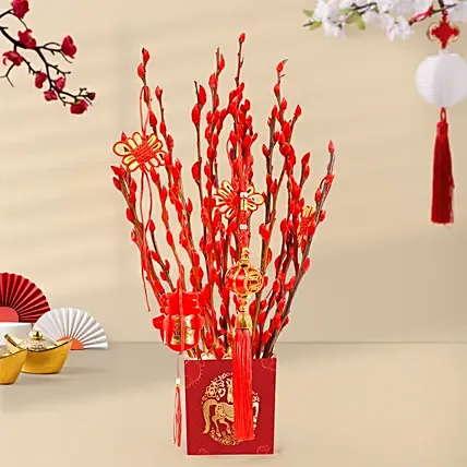 Good Times Floral Arrangement: CNY Gifts Singapore