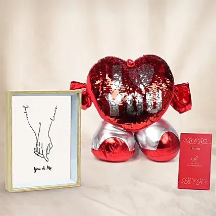 You n Me Forever Love Gift: Valentine's Chocolates