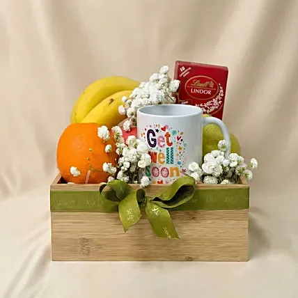 Get Well Soon Wishes Basket: CNY Hampers Singapore