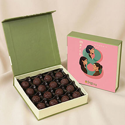 Women&rsquo;s Day Chocolate Truffle Box: Women's Day Gifts