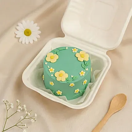 Daisy Theme Bento Cake: Bento Cakes 