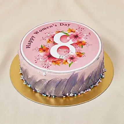 Red Velvet Cake for Womens Day: Womens Day Cakes