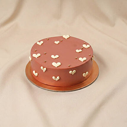 Tender Hearts Chocolate Fudge Cake: Mother's Day Cakes