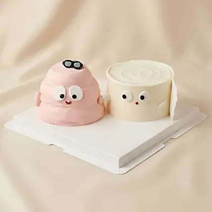 Toilet paper and his Friend Cake: Jellycat Cakes