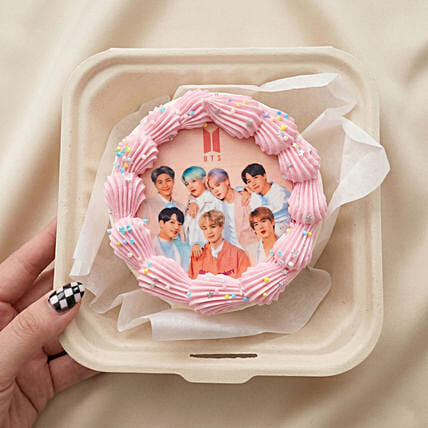 BTS Purple Fan Bento Cake: Cake Delivery Singapore