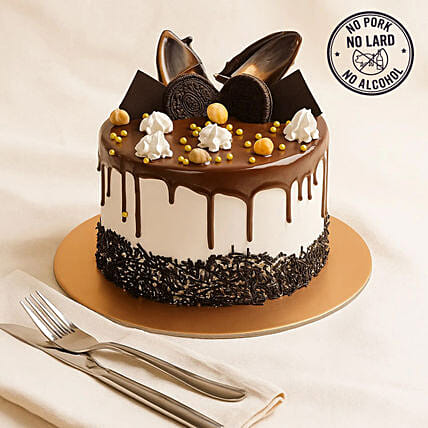 Dripping Chocolate Cake 6 Inches: Cakes