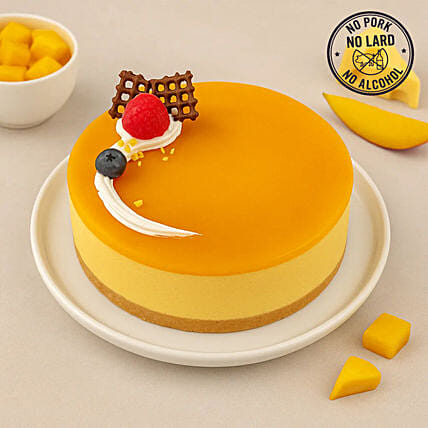 Mango Cheese Cake: For Mom