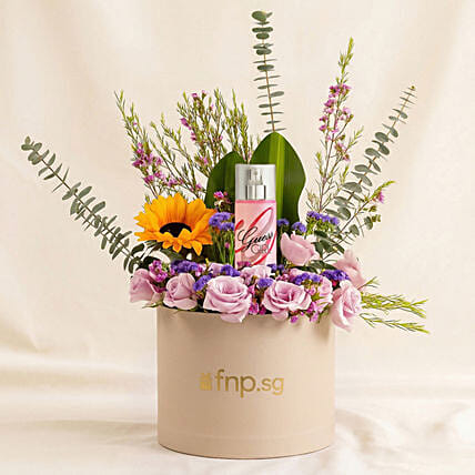 Guess Girl Mist and Flower Box: New Year Flowers