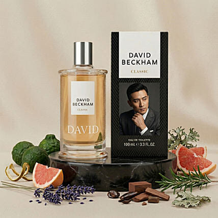 Personalised David Beckham Classic EDT 100ml: Perfumes