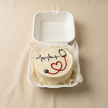 Bento Cake for Doctors Day: Same Day Delivery Gifts - Order Before 10 PM