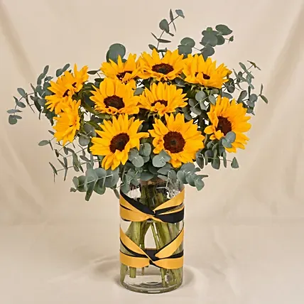 Sun Kissed Sunflowers: Yellow Flowers