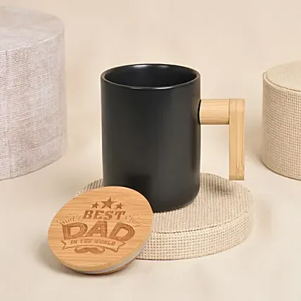 Best Dad Premium Ceramic Mug for Father's Day: 