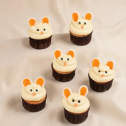 Bunny Hoping Chocolate Cupcakes: Easter Cakes