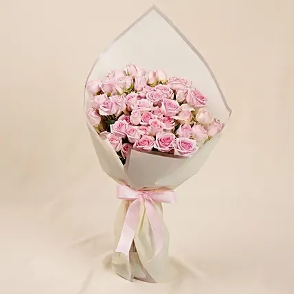 Pink Spray Roses Bouquet: Mother's Day Flowers