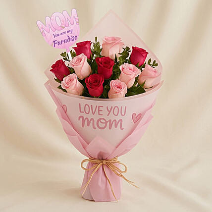Mothers Love Rose Bouquet: Mother's Day Gifts