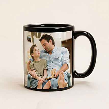 Personalized Black Coffee Mug: Classic Personalised Mugs