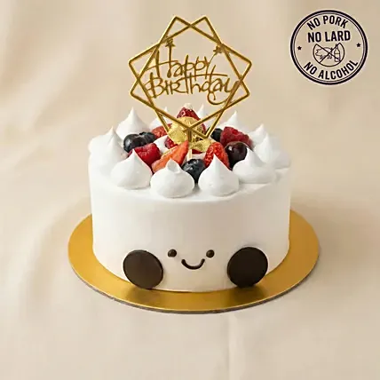 Jellycat Theme Berries Cake: Strawberry Cake 