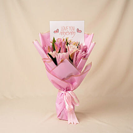 Moms Love Lily Bouquet: Mother's Day Flowers