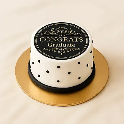 Graduation Chocolate Mini Cake: Cake Delivery Singapore
