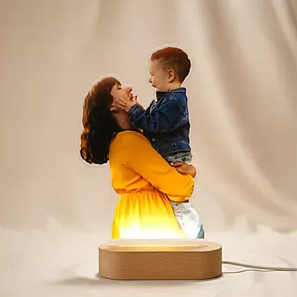 Personalised Led Lamp for Mothers Day: Personalised Mothers Day Gifts